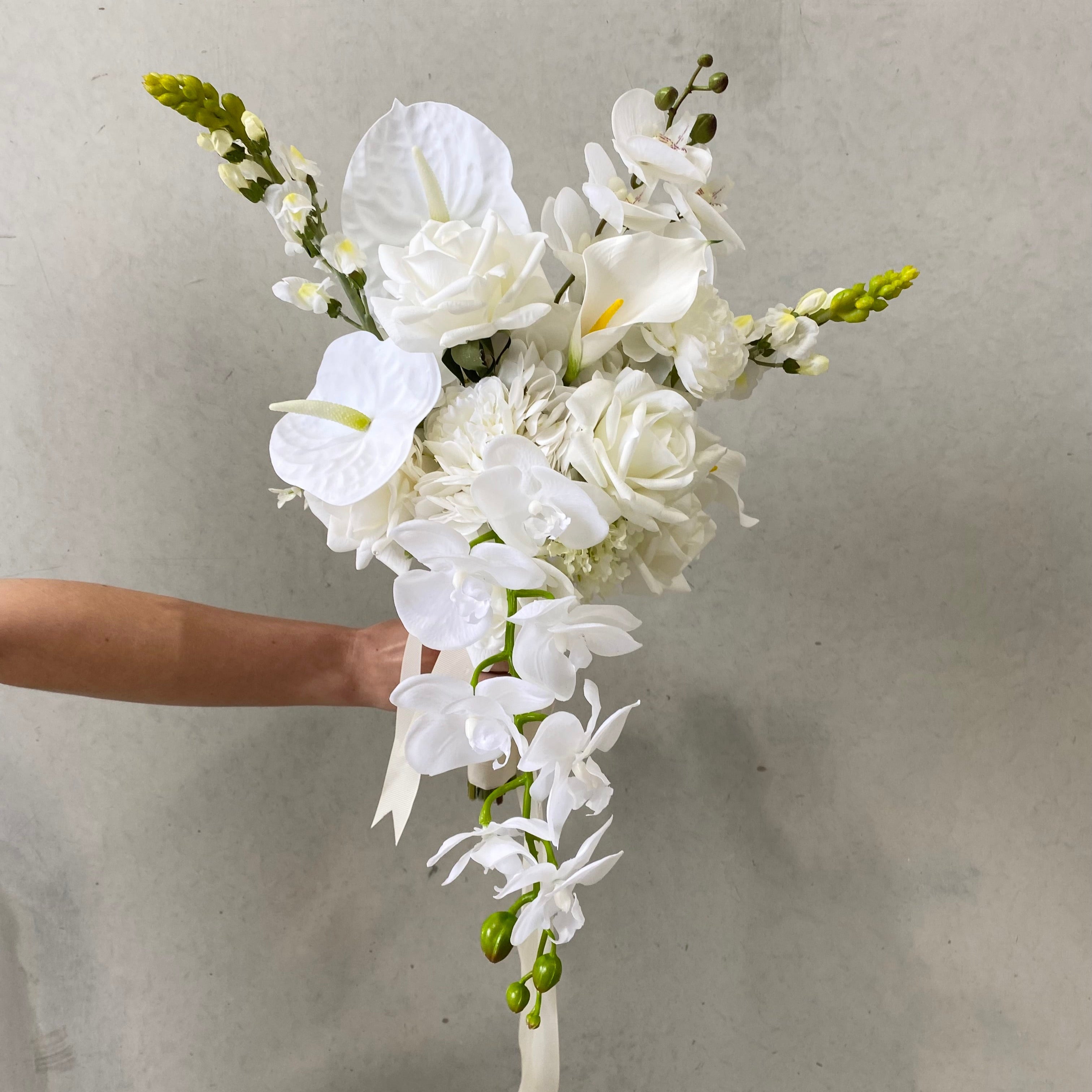 White Collection - Editorial Bridal Bouquet