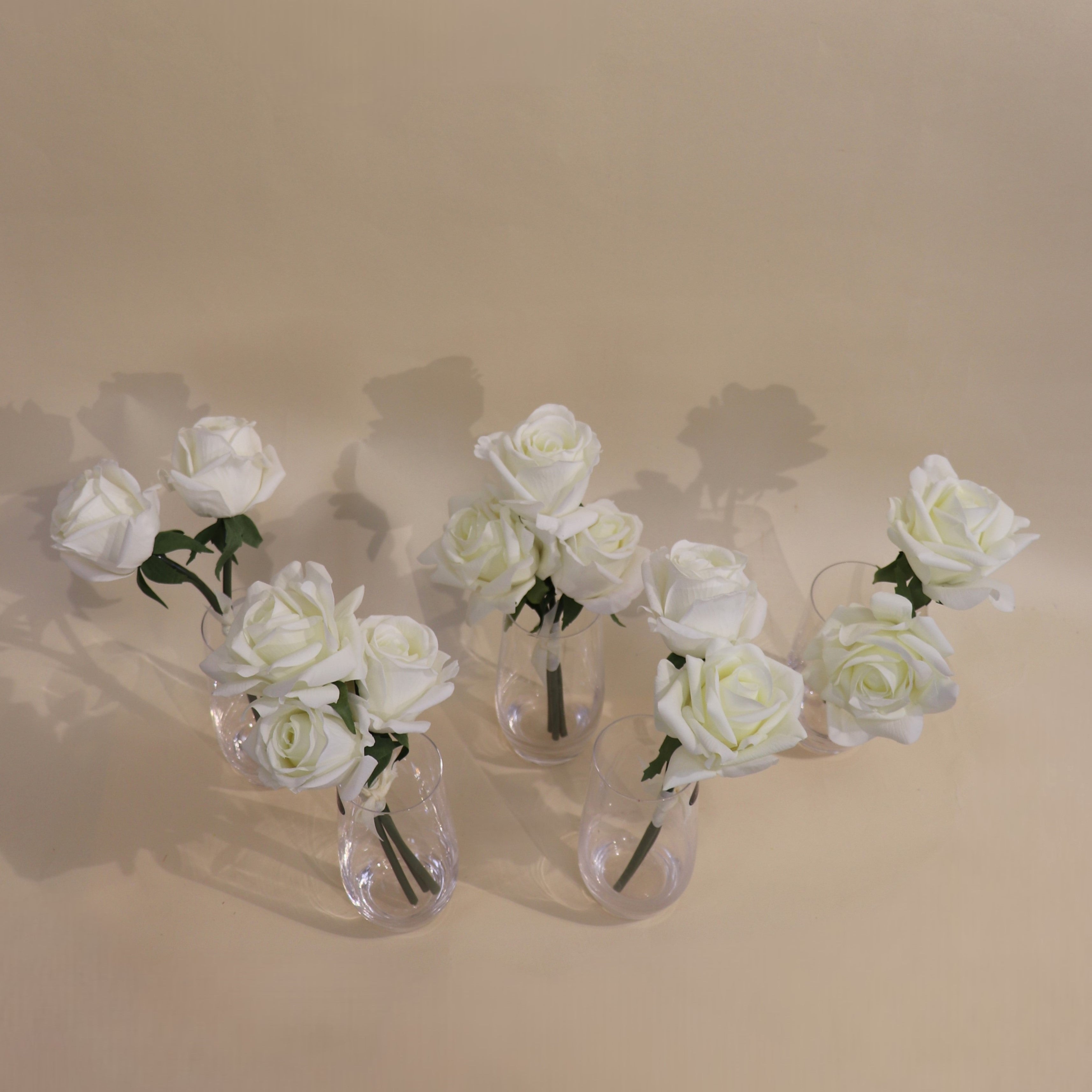 White Rose Assortment - Vase Flowers