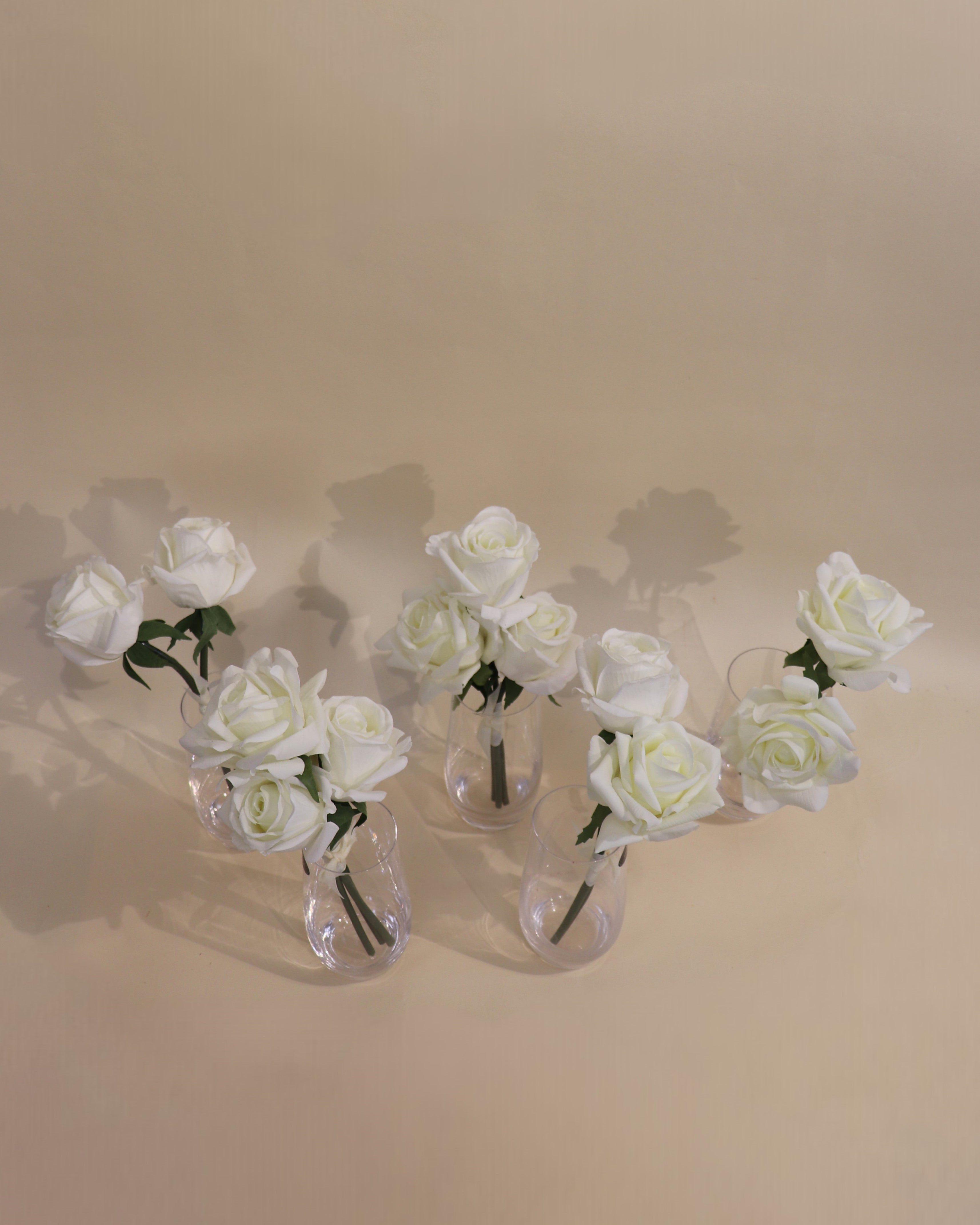 White Rose Assortment - Vase Flowers