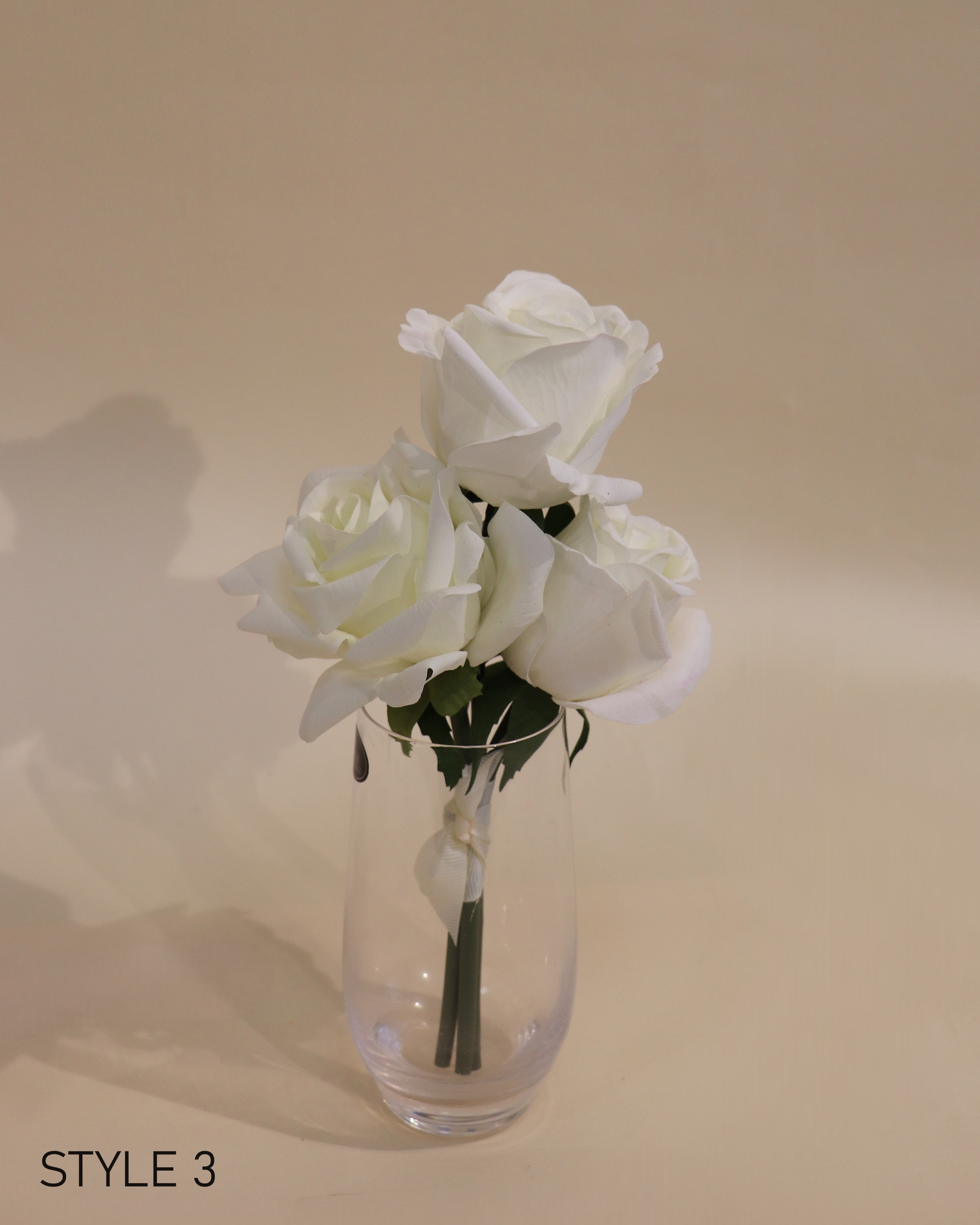 White Rose Assortment - Vase Flowers