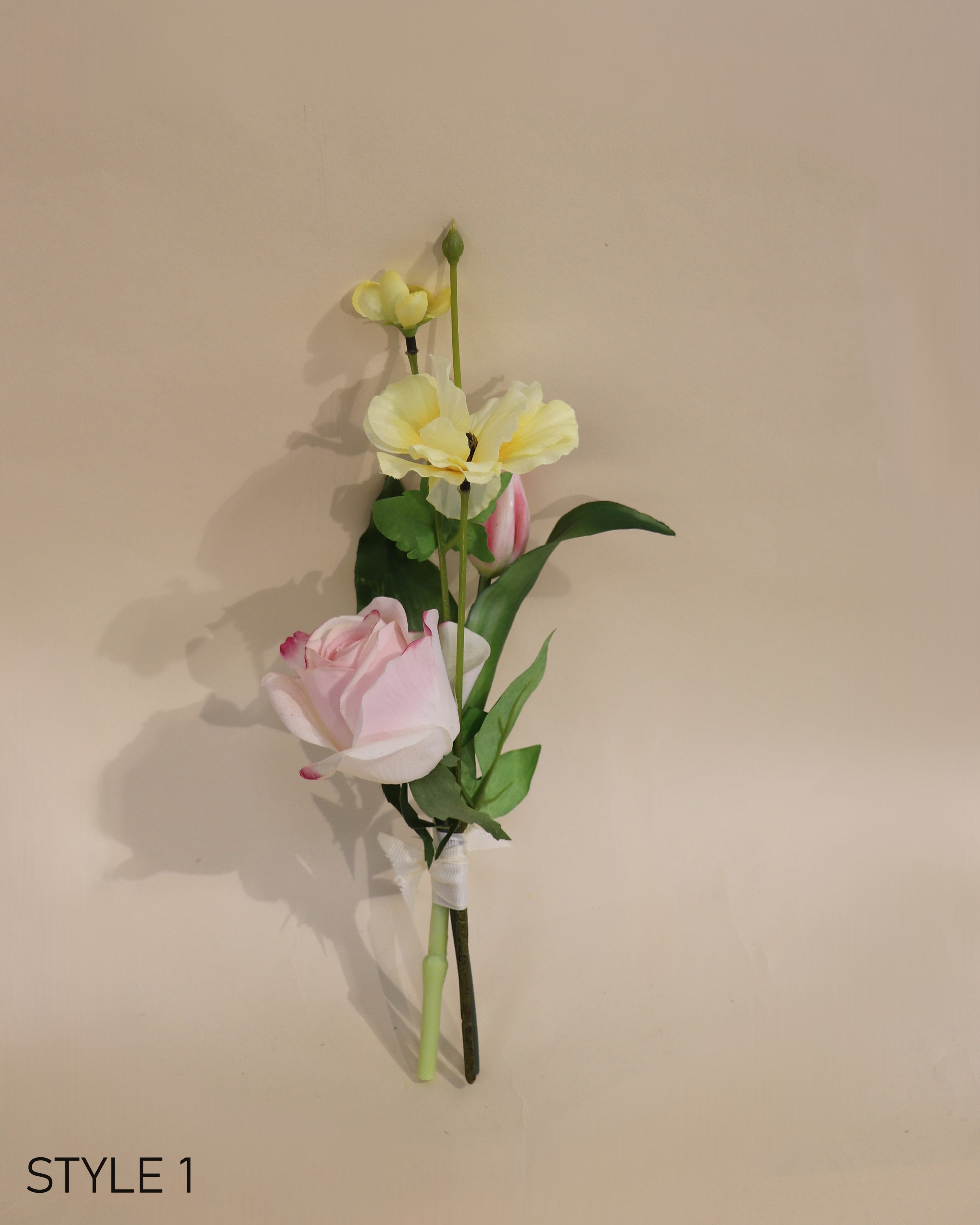 Pink + White + Yellow Assortment - Vase Flowers