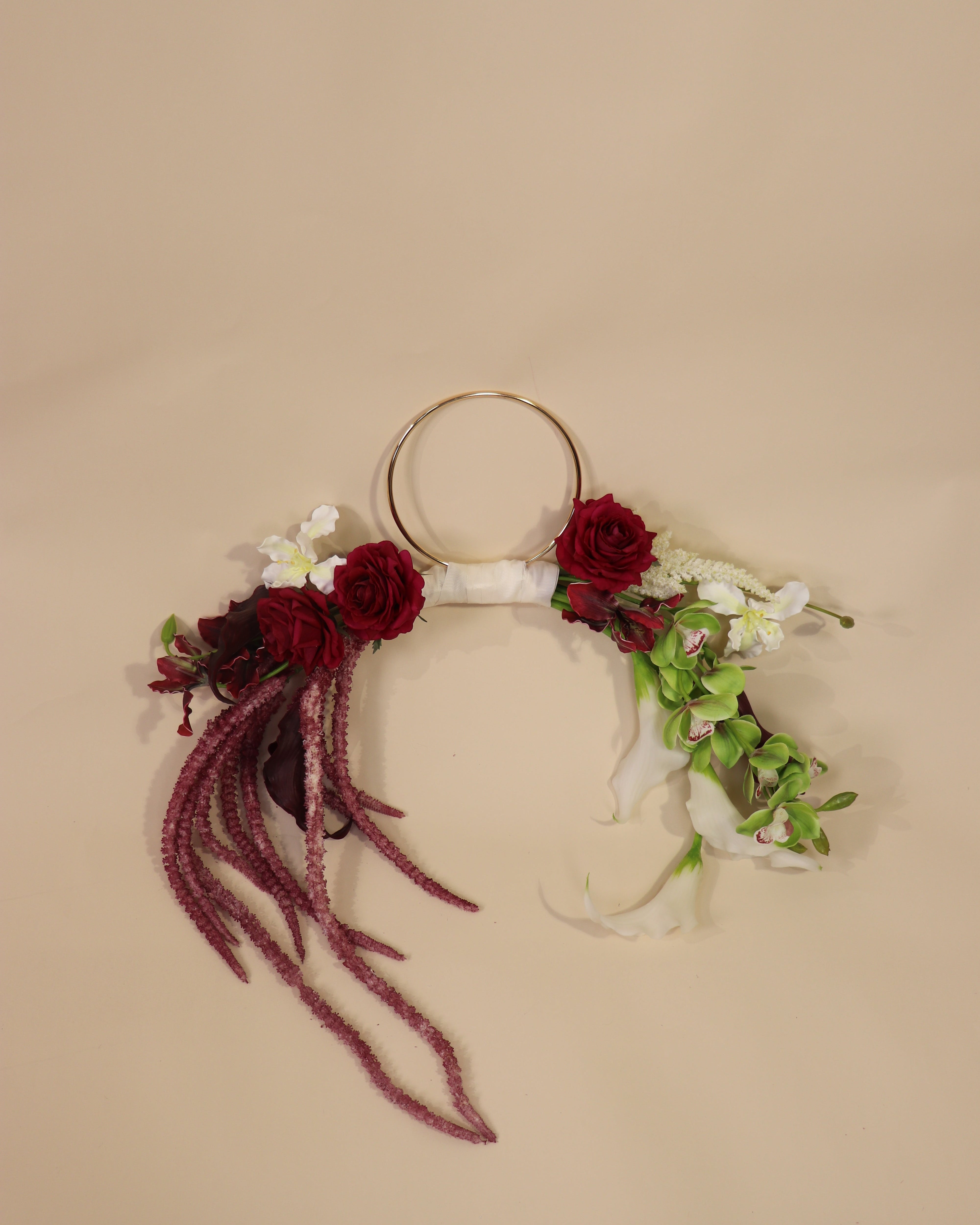 Burgundy Desire - Hoop Bouquet