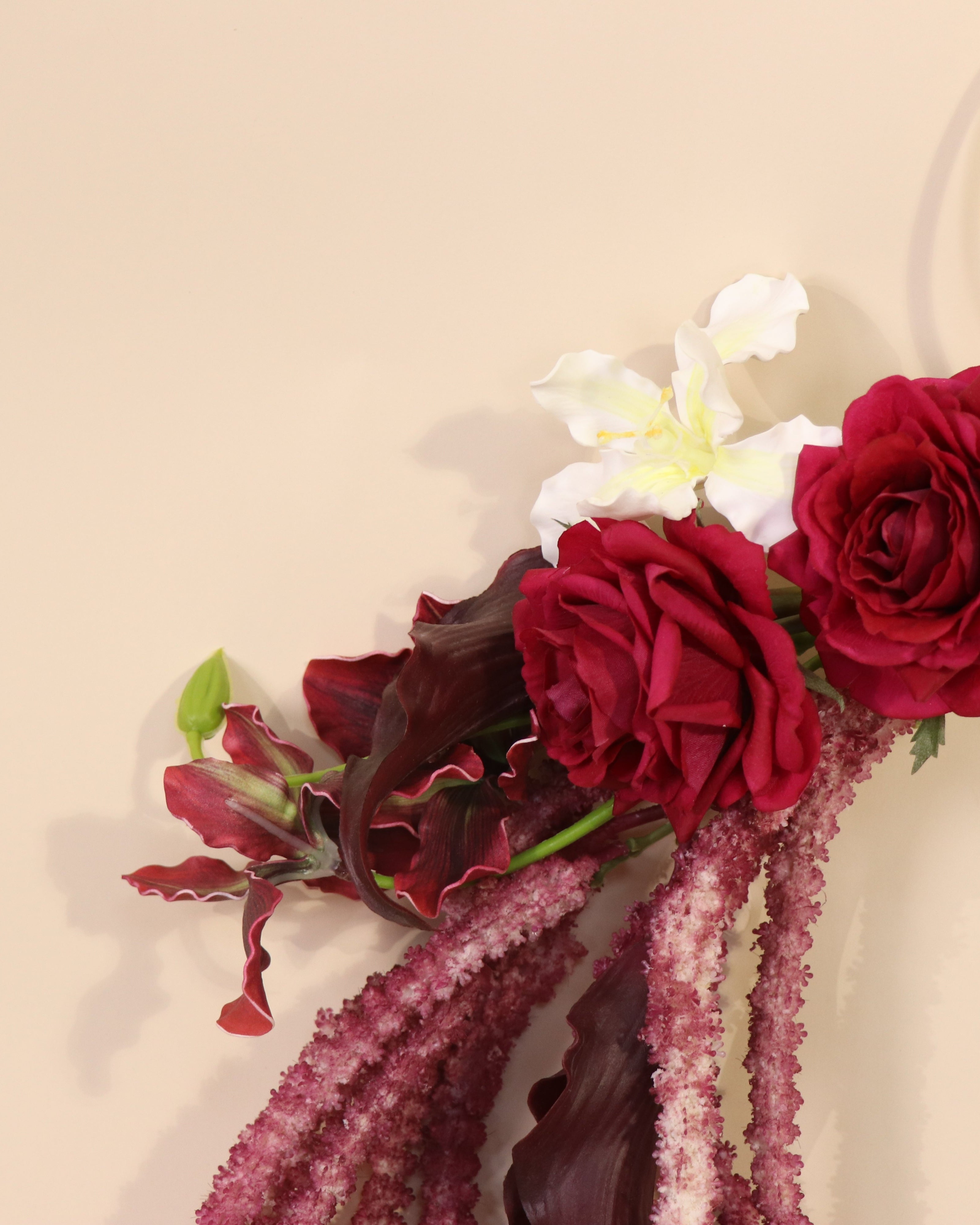 Burgundy Desire - Hoop Bouquet