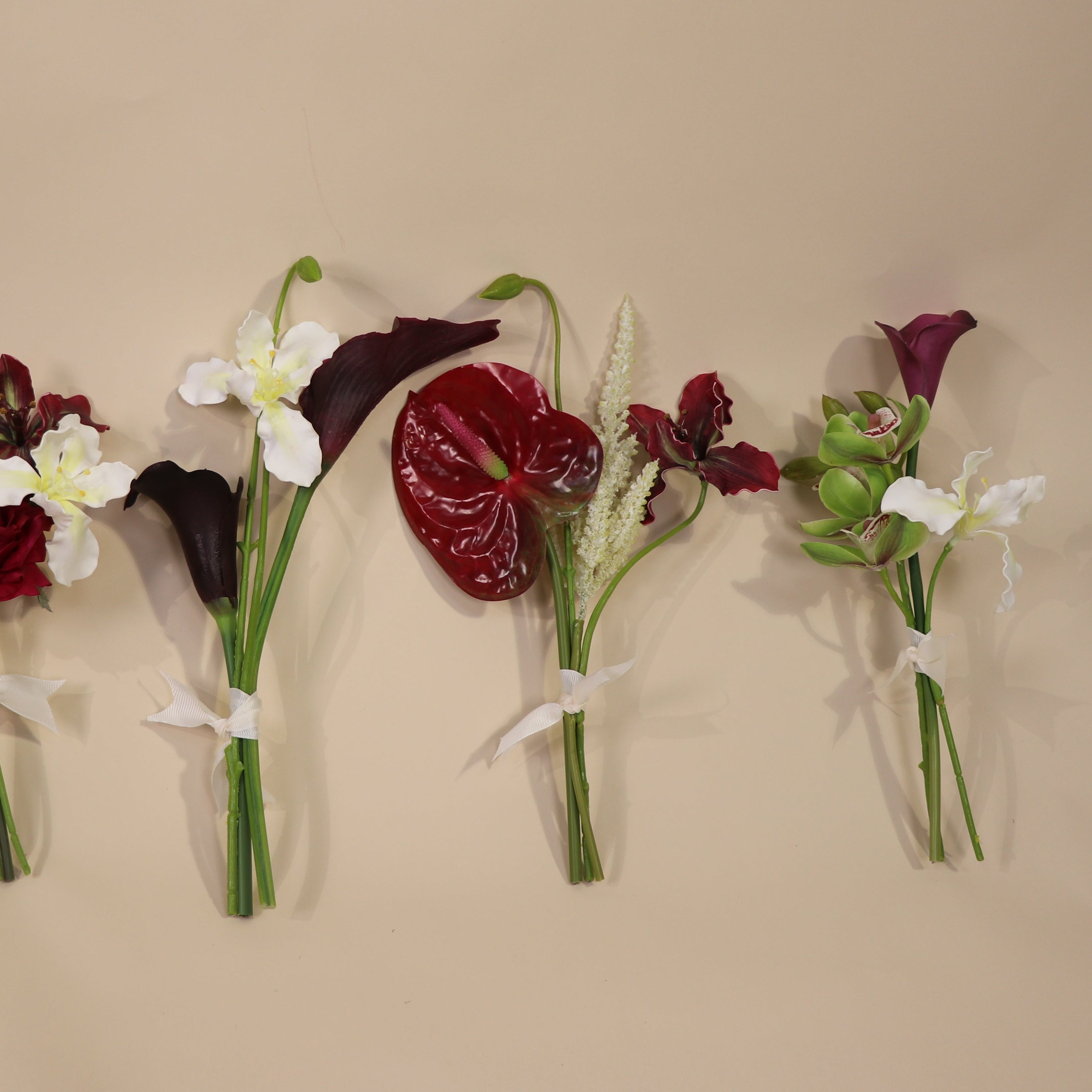 Burgundy Desire - Vase Flowers (5 options)