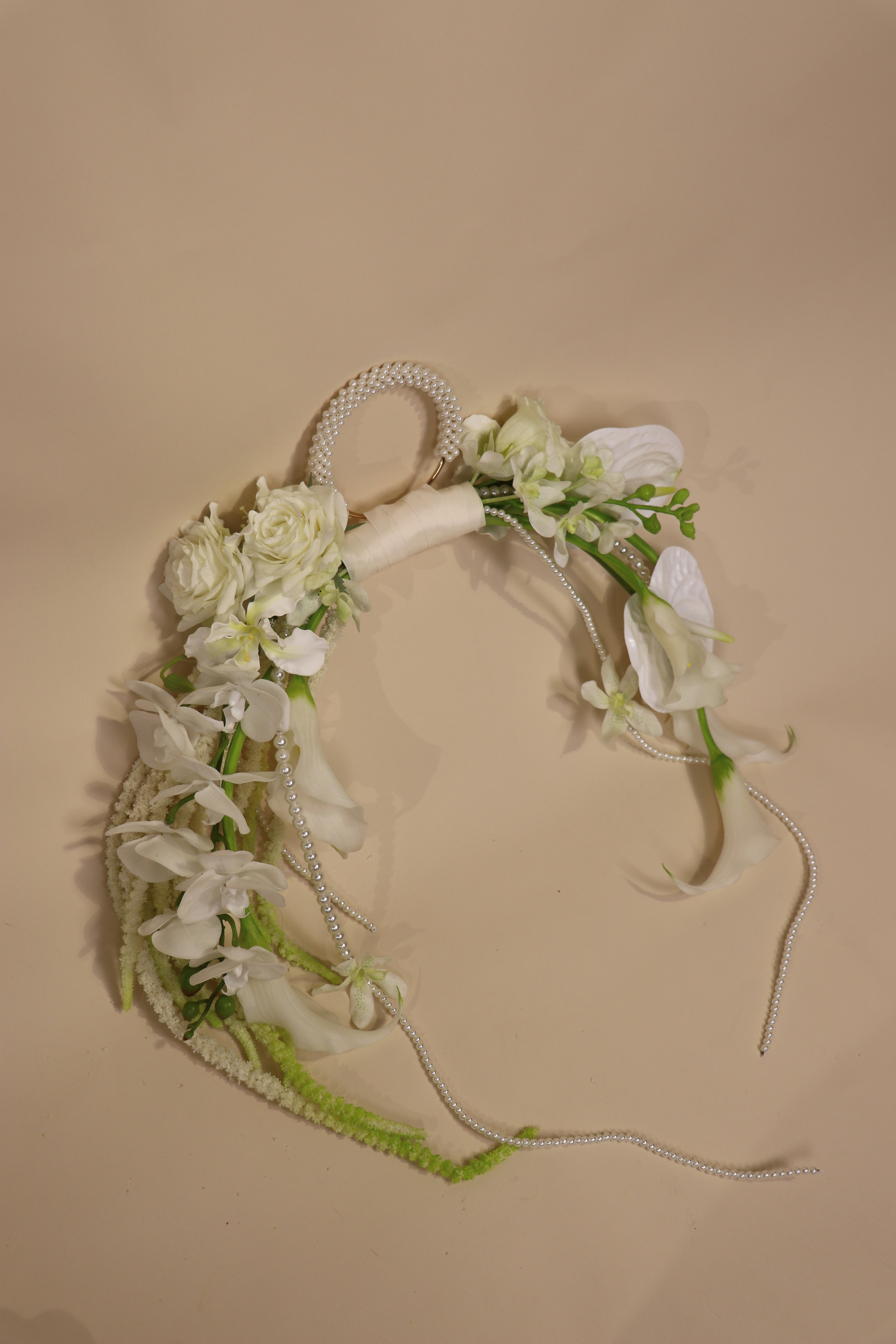 Pearl Allure - Handbag Bridal Bouquet