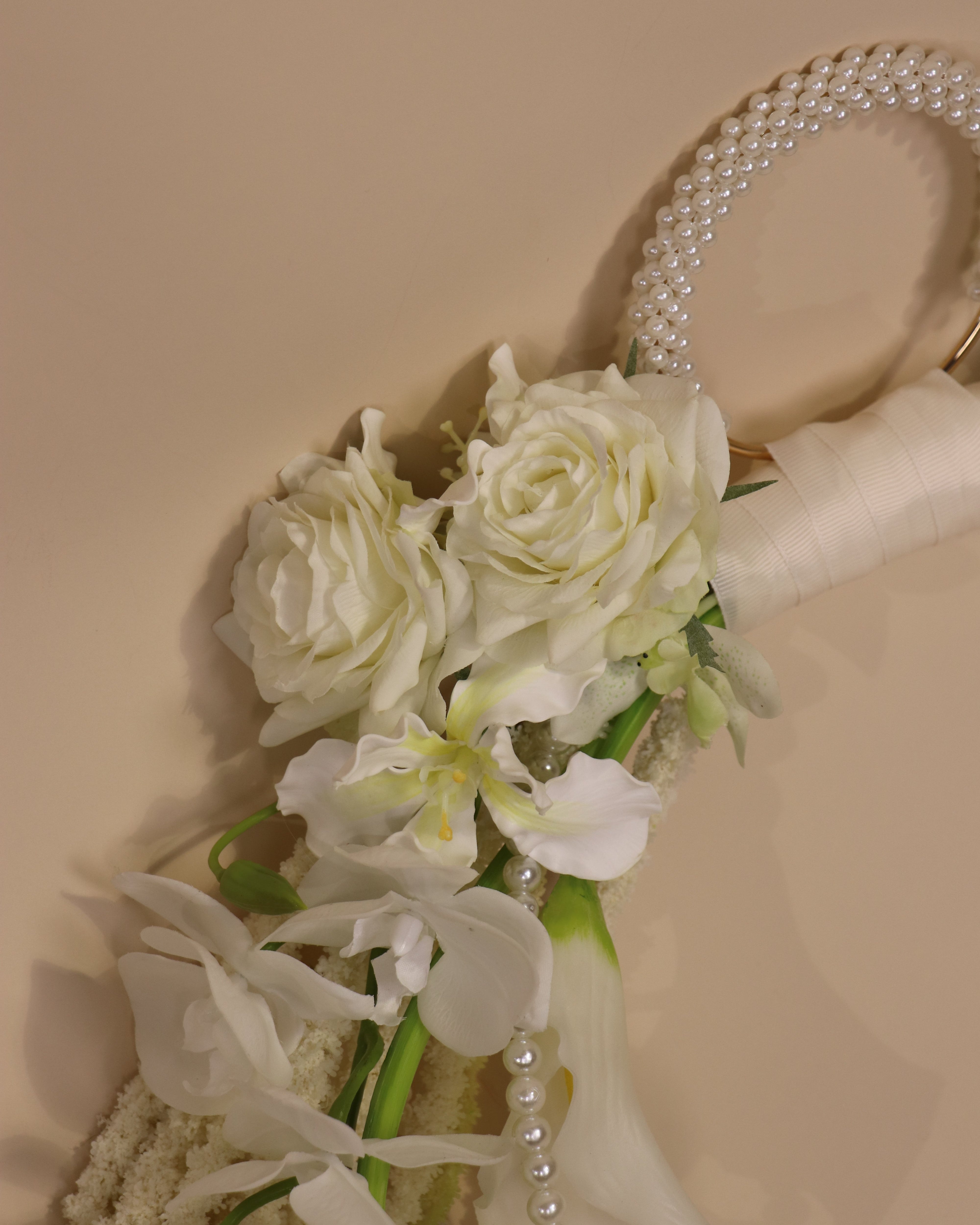 Pearl Allure - Handbag Bridal Bouquet