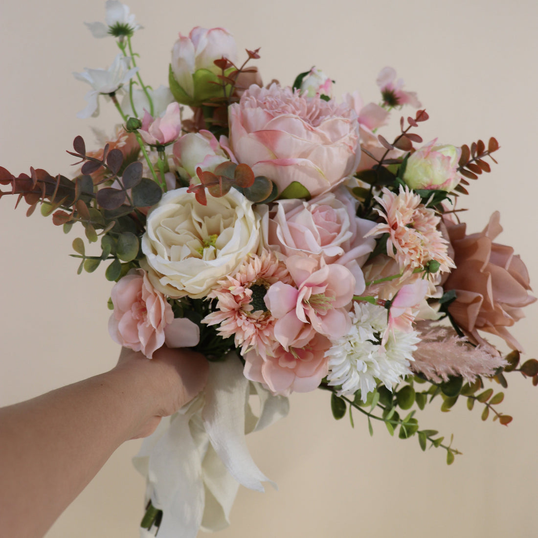 Bouclette - Fleurs blush main image 1