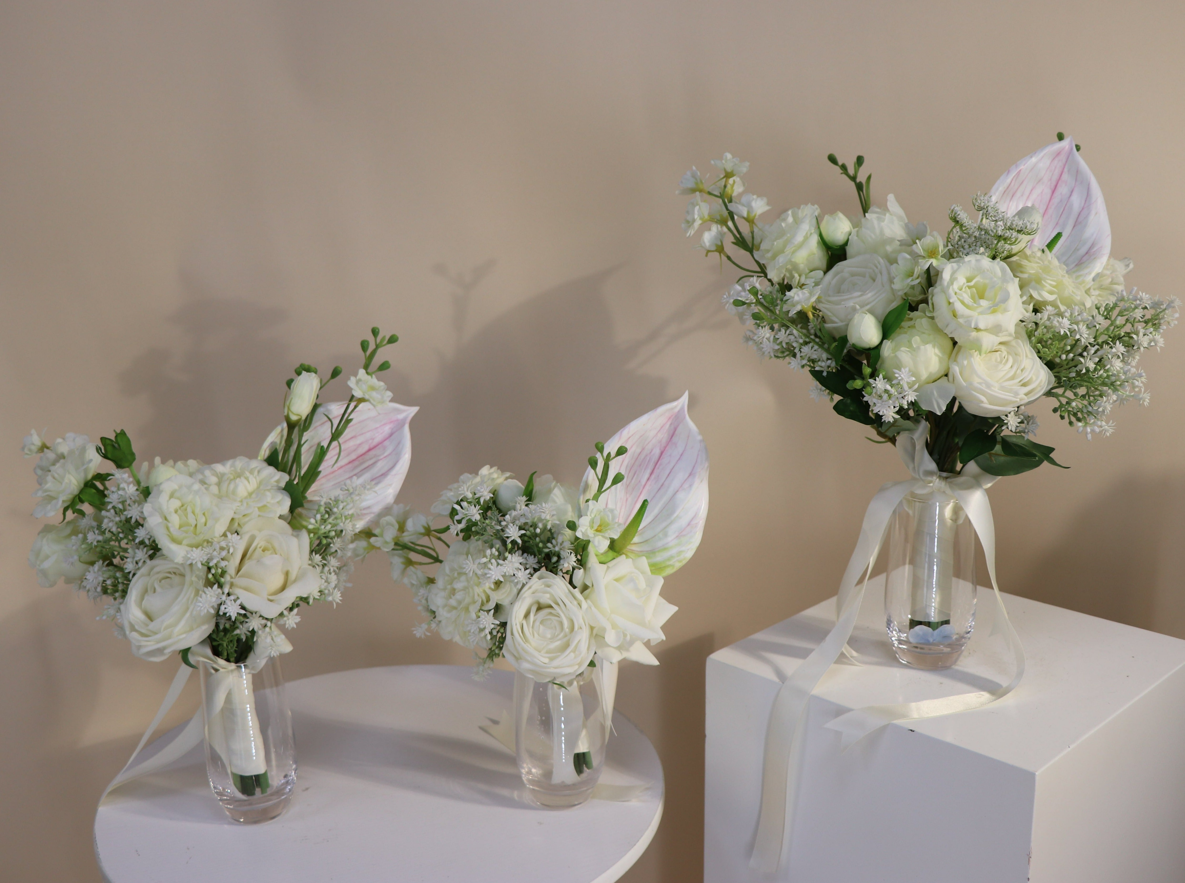 Sophisticated White - Bouquets (3 sizes)