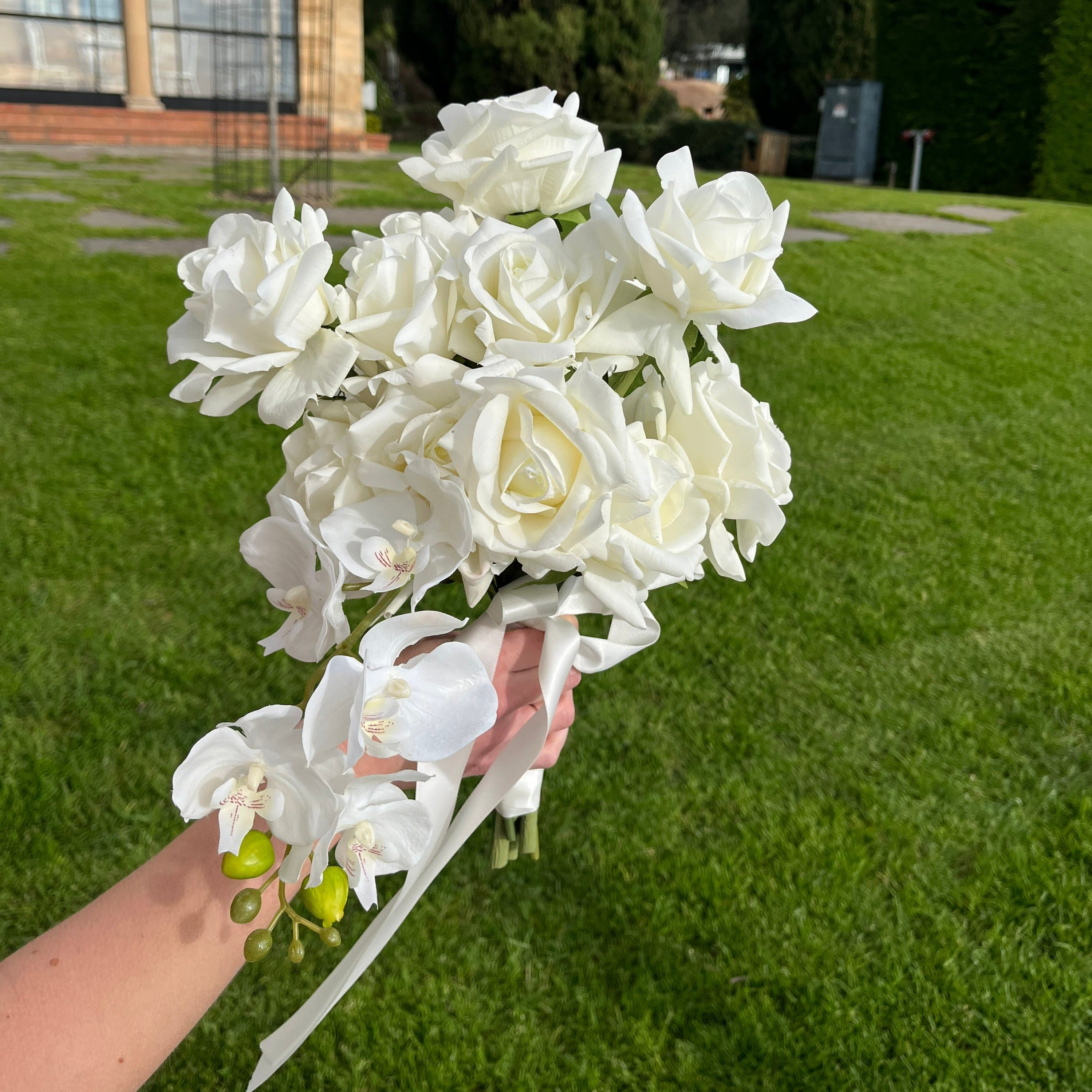 Bridal Bouquet - Modern White