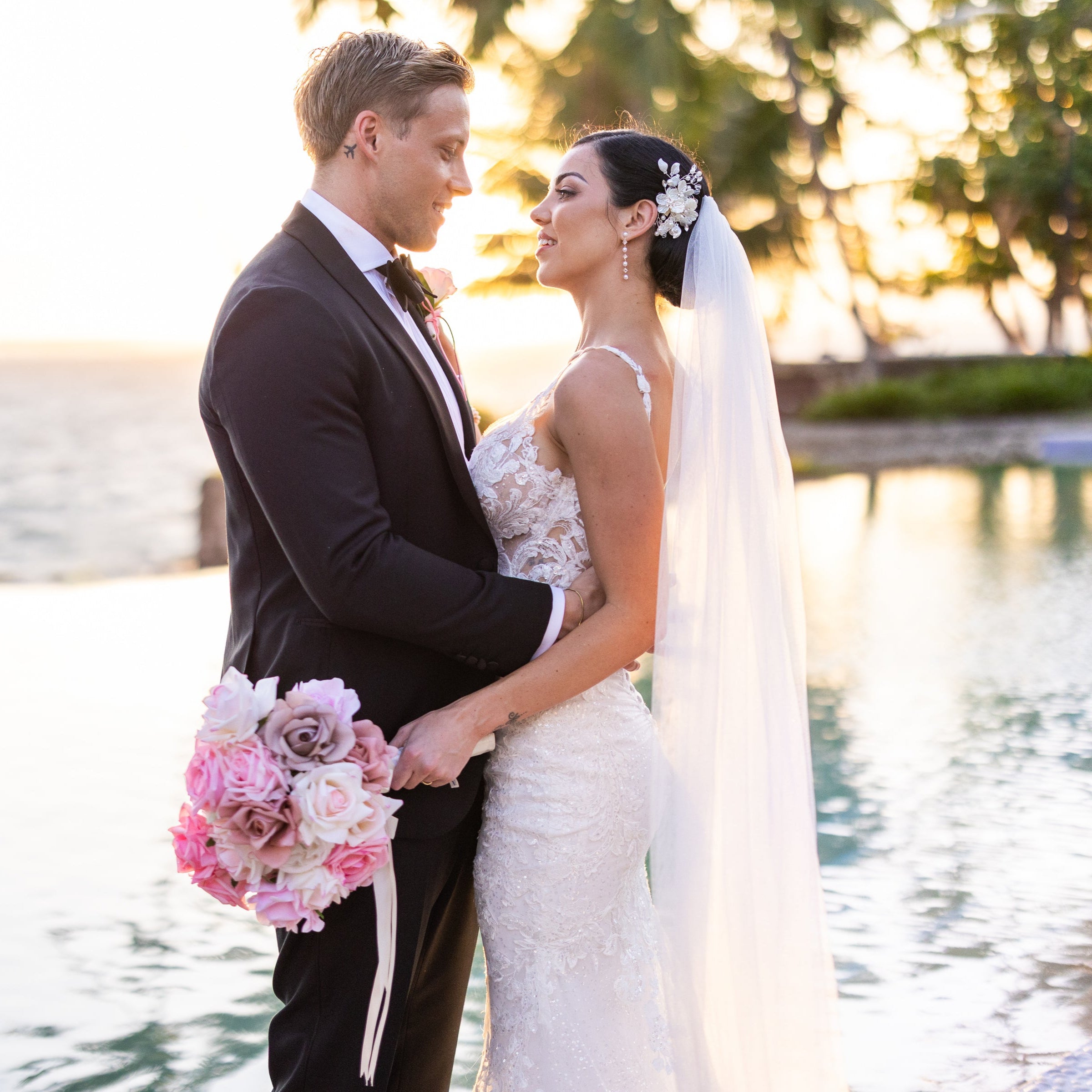 Vogue Pink - Abstract Bridal Bouquet