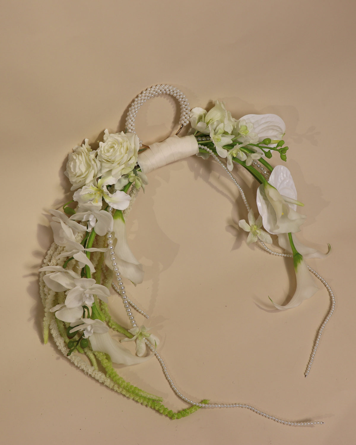 Pearl Allure - Handbag Bridal Bouquet