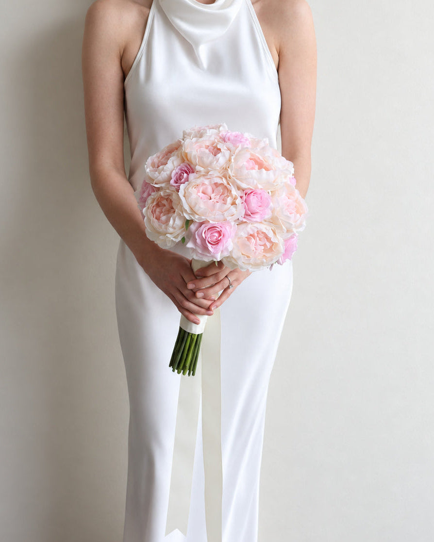 Pink peony bouquet