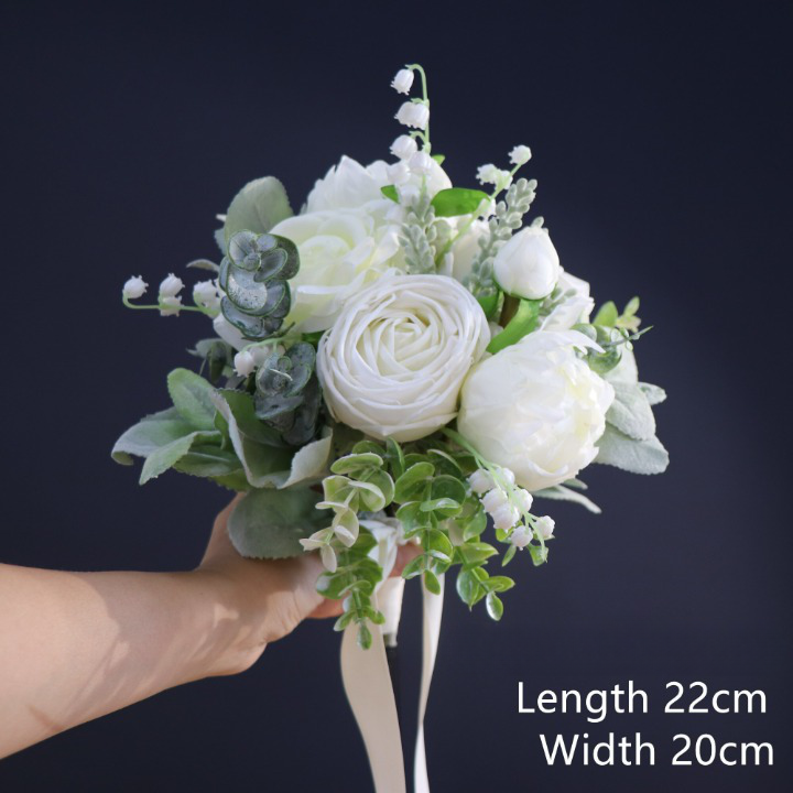 White & Greenery Bouquets (3 sizes)